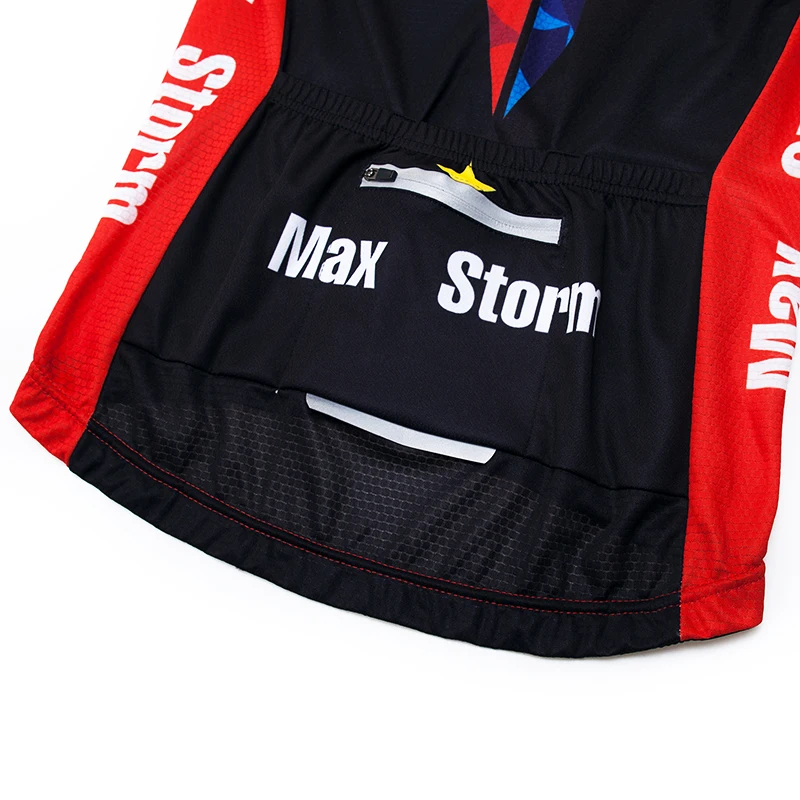 Новая команда Филиппины Велоспорт Джерси Индивидуальные Дорога горные гонки Топ max storm Светоотражающая молния 4 кармана