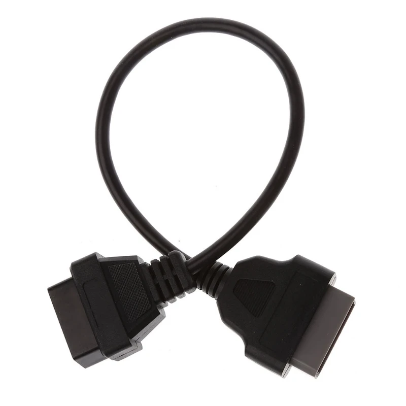 Для Nissan 14 Pin Male to OBD2 Female 16 адаптер кабель автомобильный диагностический