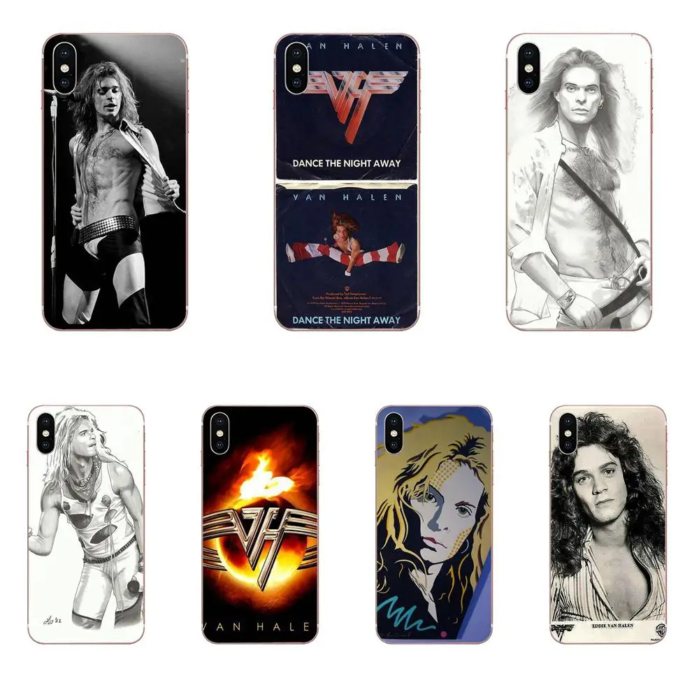 

Rock Band Van Halen David Lee Roth For Xiaomi Redmi Mi Note 7 8 9 SE Pro Lite Go Play Soft TPU Case Coque Cover