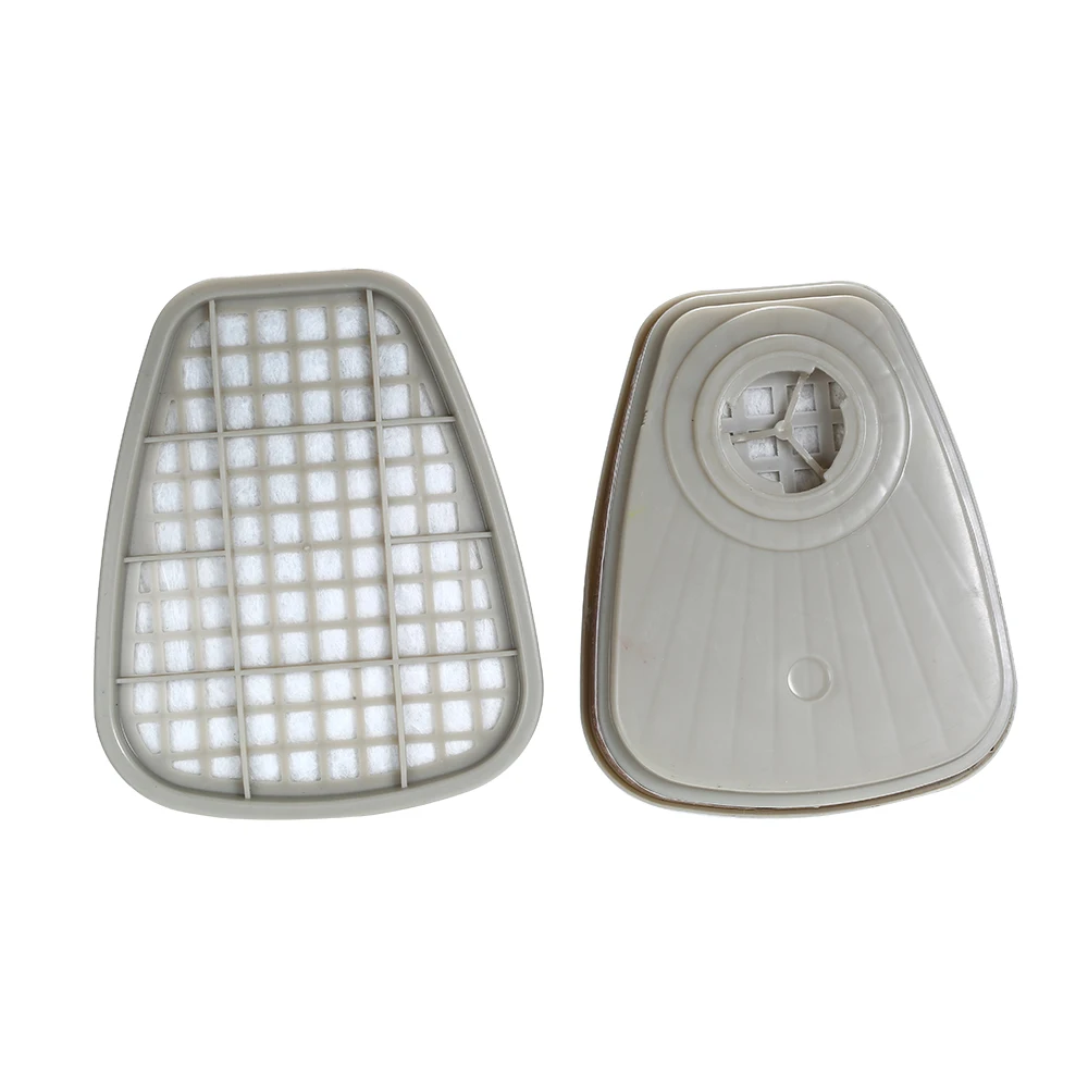 

2Pcs Filter Cartridge Organic Vapor Gas Protection Gas Mask Accessories Personal Protective Equippment for 6800 8200 Respirators
