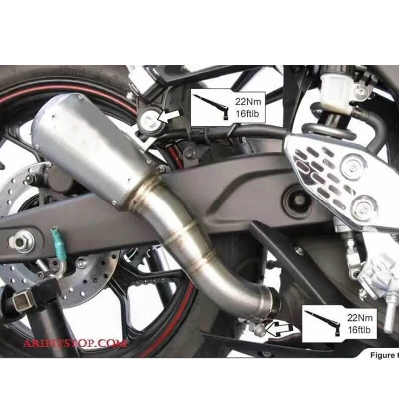 Motorcycle For Yamaha R3 YZF R3 2018 2017 2016 Exhaust Muffler
