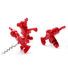 

222# Happy Man Guy Wine Stopper Novelty Cork Bottle Plug opener Funny Perky Interesting Gifts F Party Halloween gift