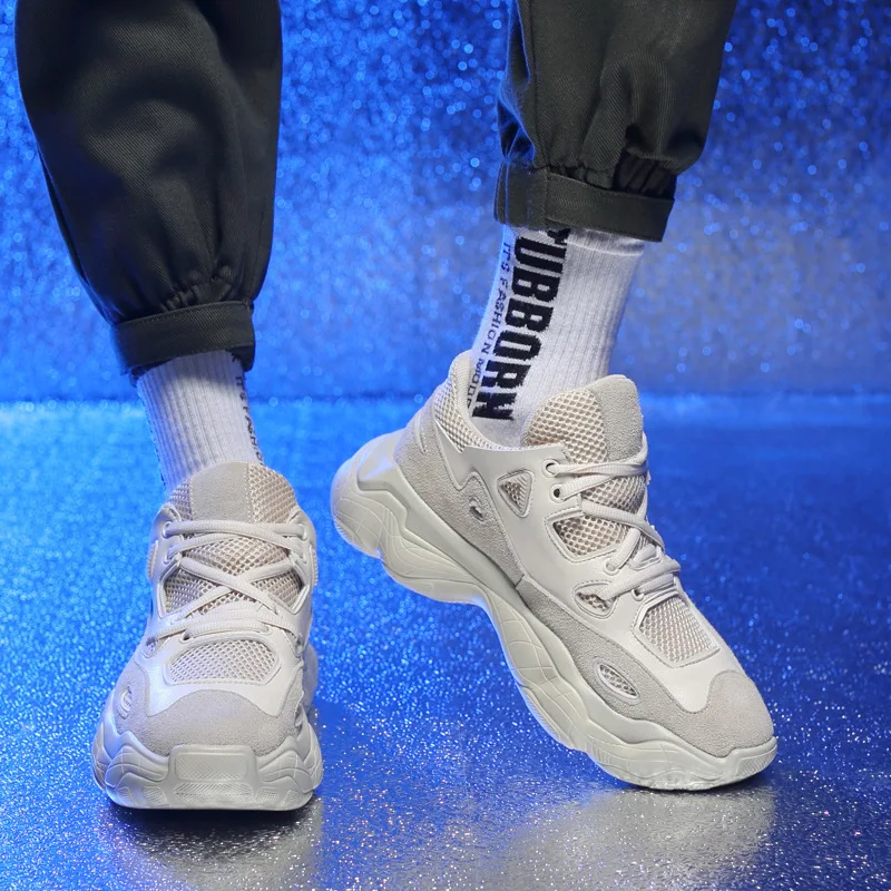 

MSSTOR Spring2019 Men's Running Shoes Breathable Mesh Sport Shoes For Men Athletic Walking Casual Fashion Sneakers Man Brand