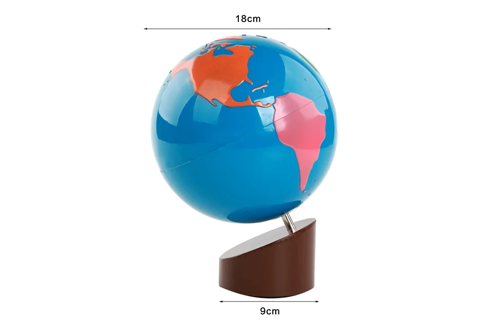 JaheerToy Монтессори вспомогательный материал для обучения Земной шар детские игрушки для детей развивающие игрушки большие подарки для детей 8-9-10 лет