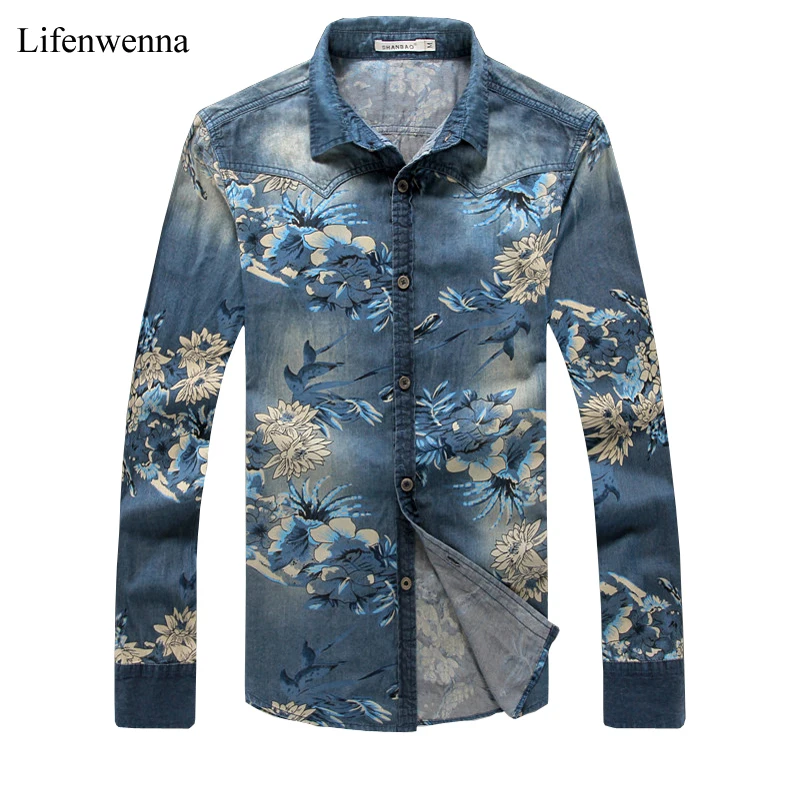 Aliexpress.com : Buy New Arrival Men's Denim Shirt Fashion
