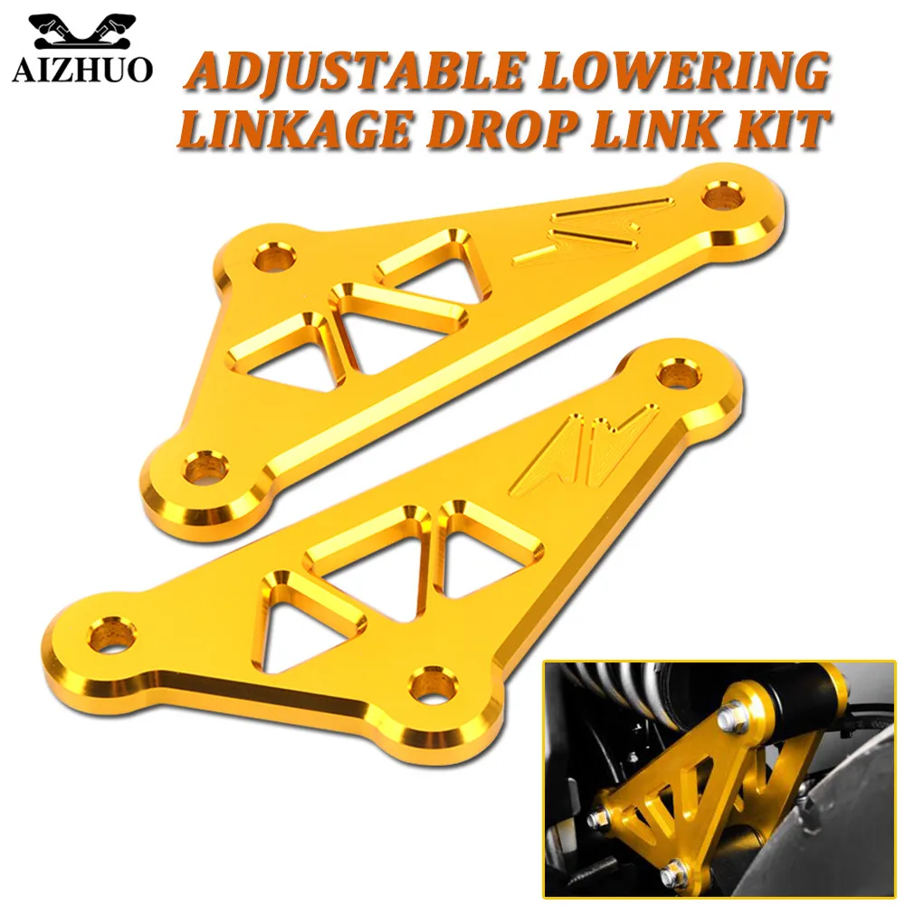 Motorcycle Adjustable Suspension Lowering Linkage Drop Link Kits Lowering Kit For Kawasaki Z1000 Z 1000 2014 2015 2016 2017