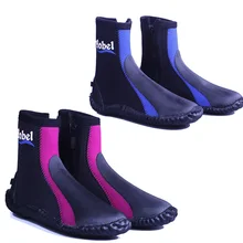 YOBEL/высокая обувь для мужчин и женщин, для взрослых, на открытом воздухе, с глубоким дрифтом, Утолщенные, для подводного плавания, сохраняющие тепло, защитные ботинки для дайвинга