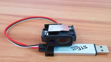 Лазерный датчик диапазона промышленный датчик модуль USB-TTL STCsinglechip 30 метров 50 метров 80 метров