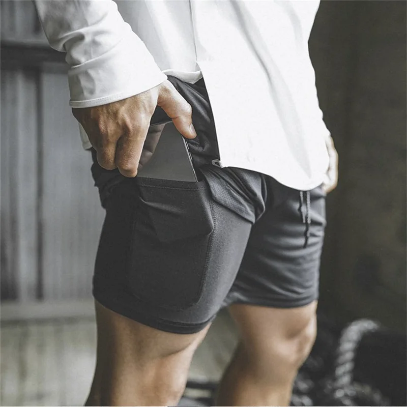 

2019 Brand Summer Camouflage Sports Men Shorts Gym Fitness Running Shorts Bodybuilding Breathable Quick Dry Men Joggers Shorts