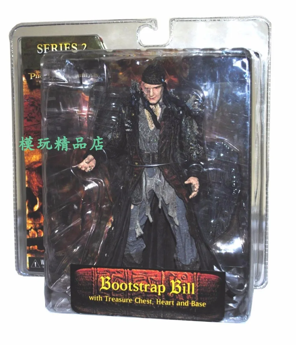 

NECA Pirates of the Caribbean Dead Man's Chest Crew Bootstrap Bill 6-inch Doll Shoelace Bill William S165