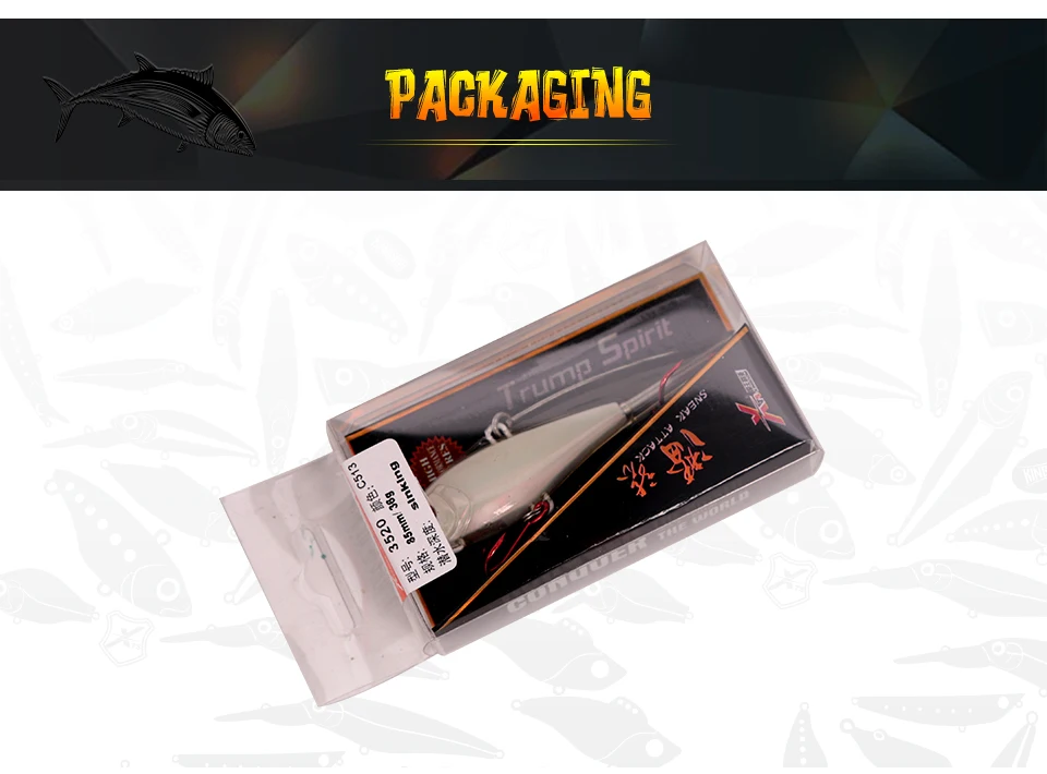 Kingdom fishing lure VIB Hook Fishing Sinking 1Pcs 7g 10.5g 14g 21g 28g 36g Wobbler Lures Pencil Baits model 3520 (7)