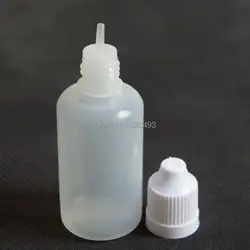 Лидер продаж 20 штук PE пустая пластиковая бутылка с колпачок с пипеткой Недоступный для детей бутылки жидкость E 30 мл бутылки