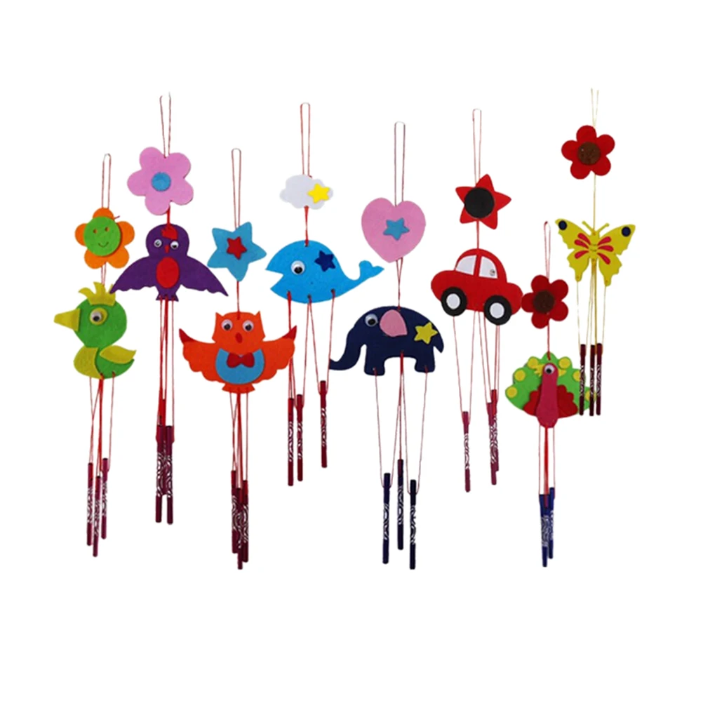 1Pcs New Wind Chimes Hanging Decorations DIY Campanula Wind Chime Kids