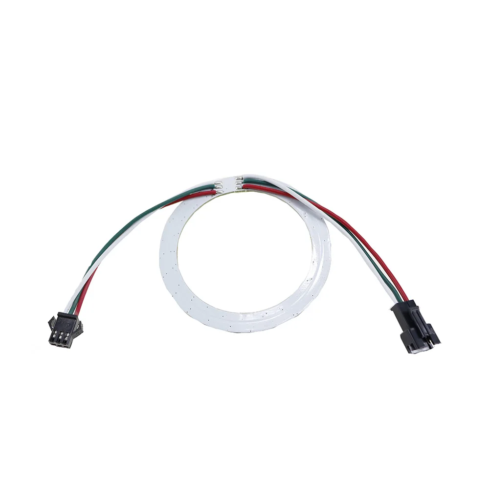 Светодиодная лента WS2812B 24 бита светодиодное кольцо 5050 Rgb индивидуальное