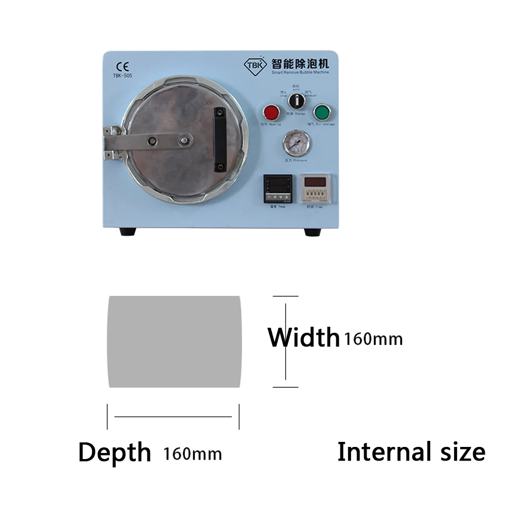  Smart Digital Multifunction 800W Automatic Bubble Remove Machine Air Compressor For LCD Screen Refu