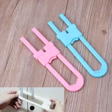 Детские замки безопасности u-образный Детские замки для шкафов детская защита шкафа замок безопасности двери ABS пластик нетоксичный