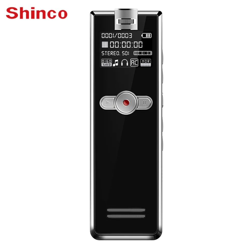 

Shinco F2 Fast Charging 16/32GB Stereo Recording Digital Audio Voice Recorder Noise Reduction Professional Dictaphone Mp3 Player