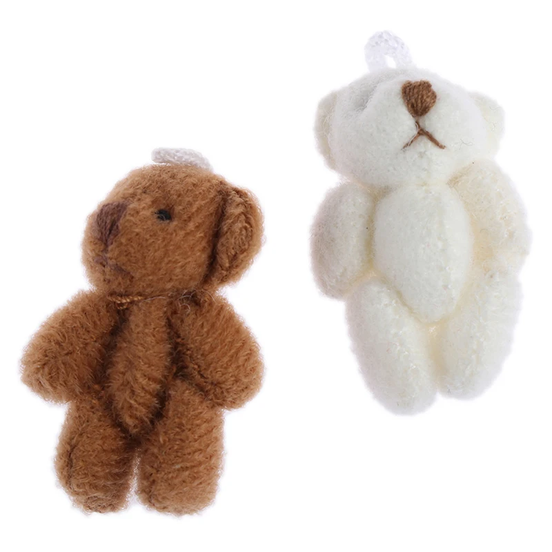 

1Pcs Mini Bear Simulation Miniature Animal Model Toys for Doll House Decoration 1/12 Dollhouse Miniature Accessories