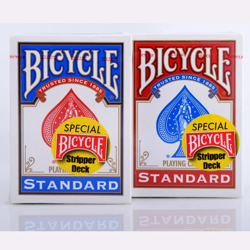 

Blue/Red Special Bicycle Stripper Deck Standard Playing Cards Magic Category Poker Cards for Professional Magician
