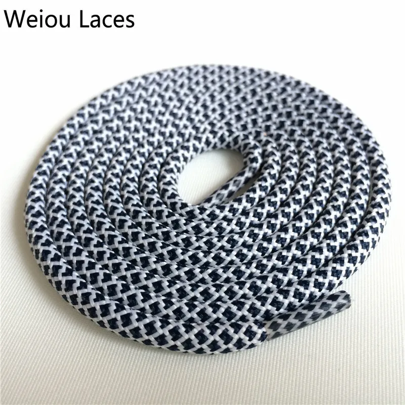 Weiou hiking boot laces rope lacing running shoestring 125cm/49'' Length Sport Color Shoelaces for basketball jogging shoes