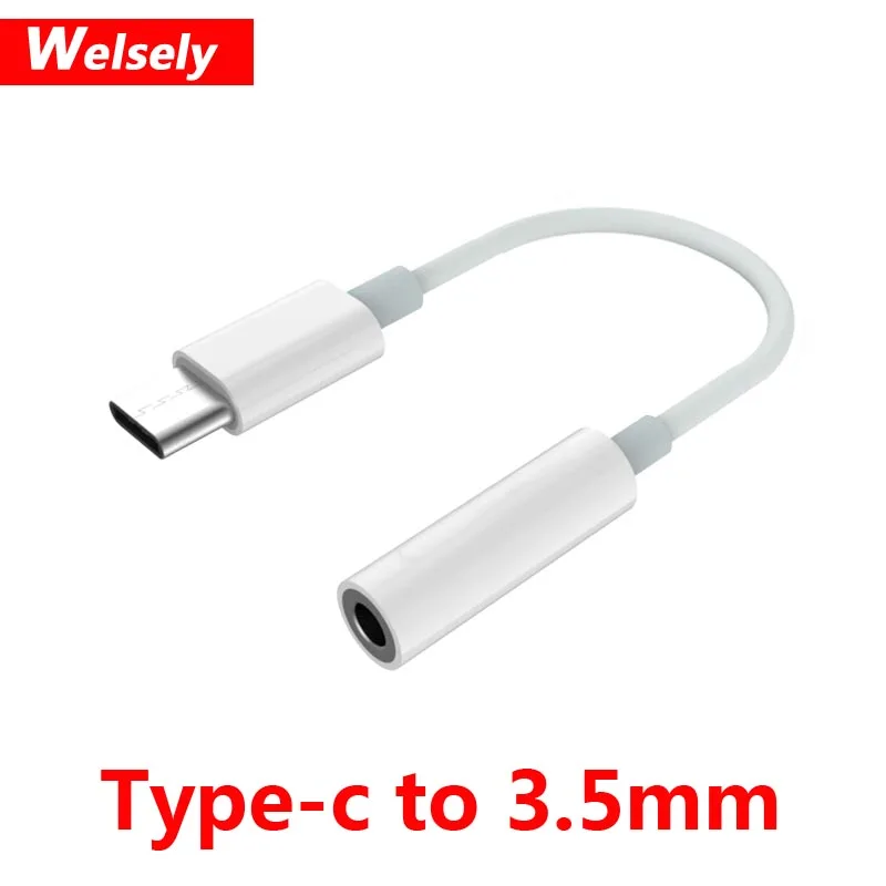 Type C male to 3.5mm female Earphone cable Adapter usb 3.1 USB C to 3.5