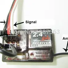 Приемник только для 2,4 ГГц мини пульт дистанционного управления по почте