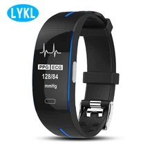 LYKL P3 смарт-браслет ЭКГ+ PPG кровяное давление монитор сердечного ритма шагомер спортивный браслет IP67 водонепроницаемый