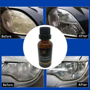 

magical ! Refresh liquid To Use Atomization Coating Process Of Auto Car FrontLight Lamp Amazing Car Accessories