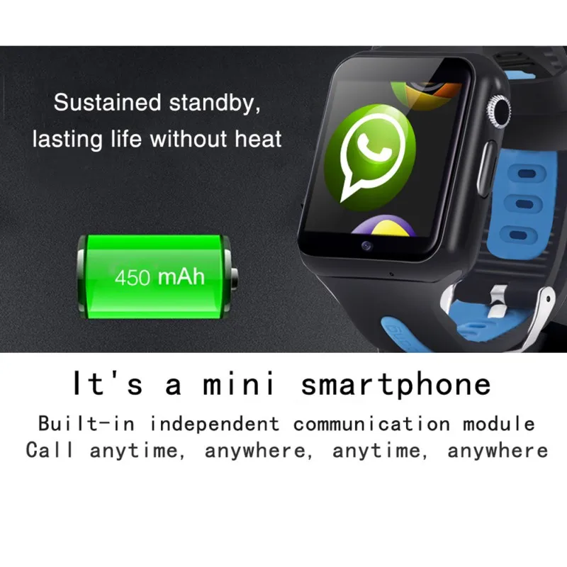 Children Smart Watch 3G Wifi Baby Bracelet Waterproof V5W Smartwatch GPS Safe Monitor Sport Fitness Tracker Band Kids Wristwatch