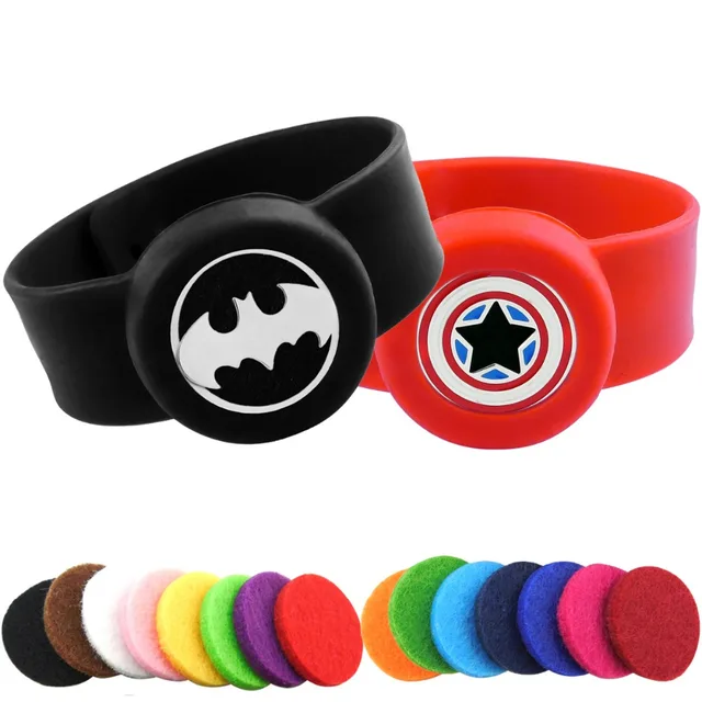 Kids Batman Adjule Mosquito Repellent Bracelet Essential Oil Kids Batman Adjule Mosquito Repellent Bracelet Essential Oil Diffuser Children Men Women Perfume Silicone Bracelets