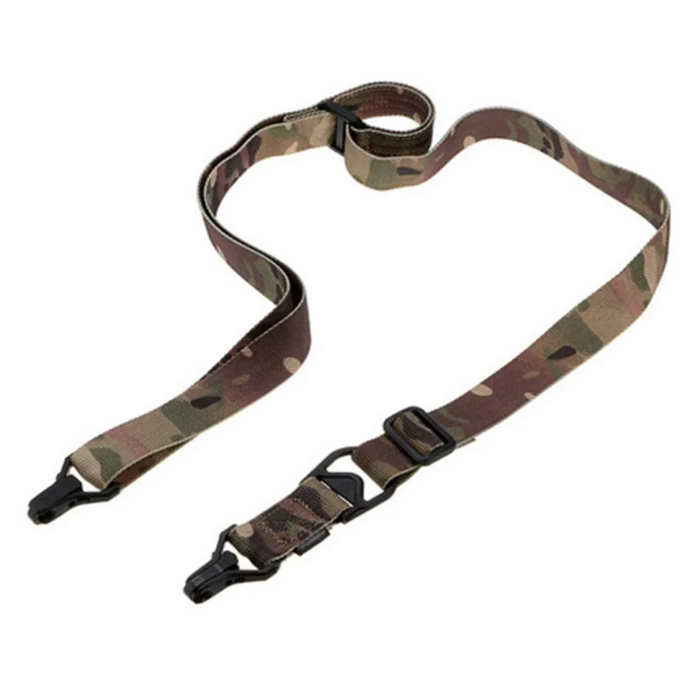 Multi-Mission 2 Point Tactical Rifle Sling Military Wargame Paintball Hunting Adjustable Gun sling Strap Survival Bungee Tool Multi-Mission 2 Point Tactical Rifle Sling Military Wargame Paintball Hunting Adjustable Gun sling Strap Survival Bungee Tool