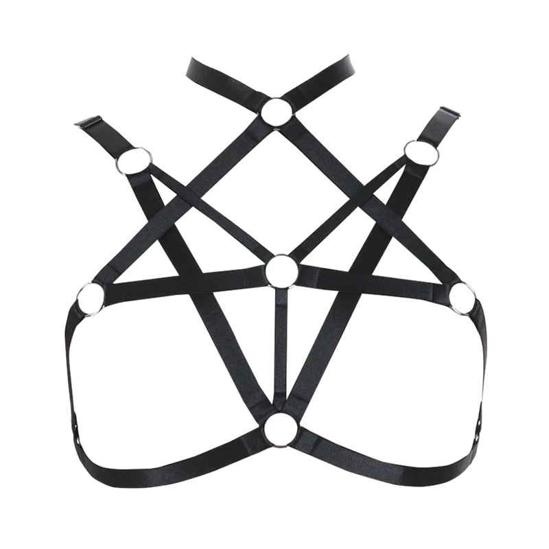 

Underwear Goth Body Harness Women's Harness Bra Sword Belt Garter Bondage Harness Gothic Lingerie Women High Quality