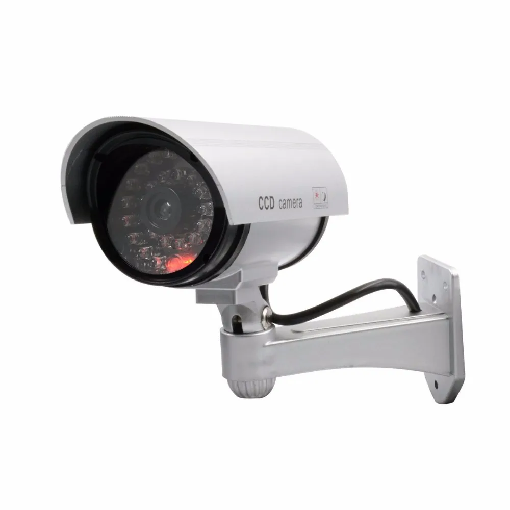 Fake Camera Practical Waterproof Outdoor Dummy Security Camera with ...