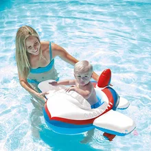 INTEX Cartoon 0 2 Years Children Baby Swim Seat Ring