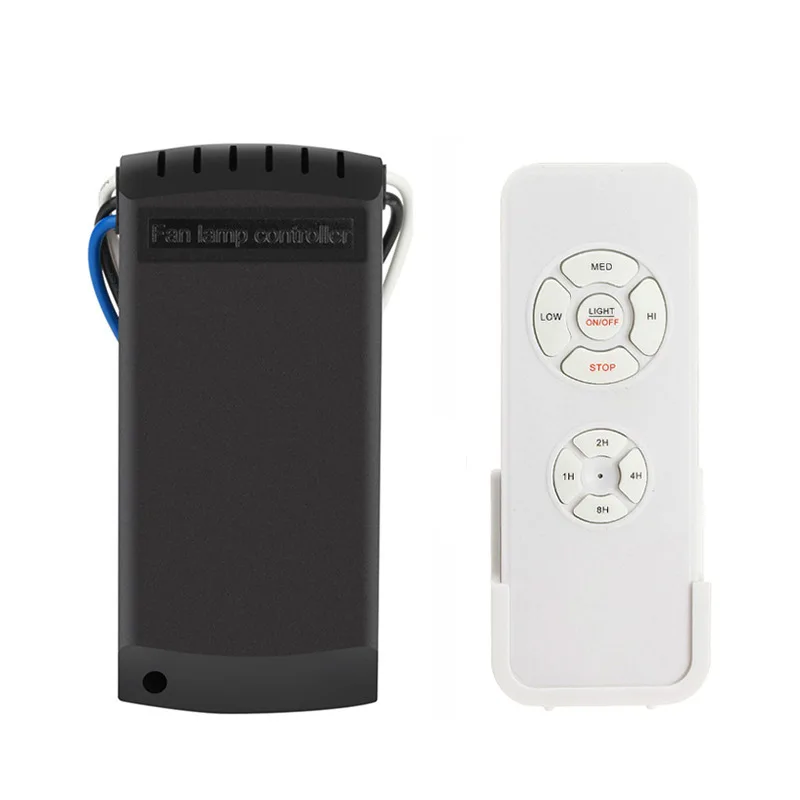 

Ceiling fan light fan light remote control dual control switch Wide pressure 85V-240V wireless intelligent timing speed switch