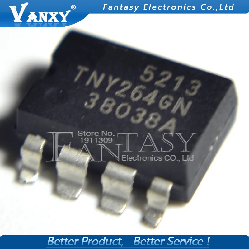 10 шт. TNY264GN лапками углублением SOP-7 TNY264 SOP7 TNY264G СОП SMD 264GN и IC