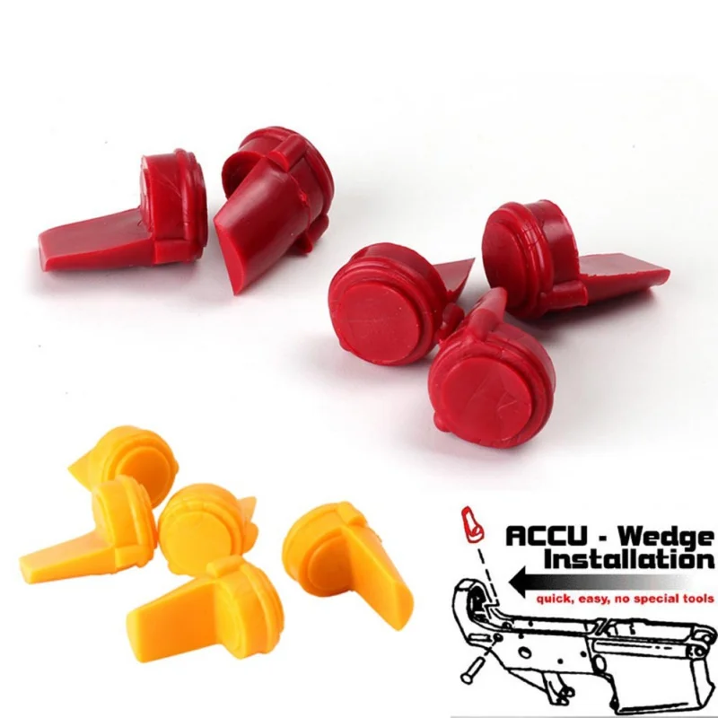 5 قطعة/المجموعة إسفين استقبال عازلة الصيد اكسسوارات AR15 M16 المطاط استقبال عازلة ل بندقية بندقية الصيد