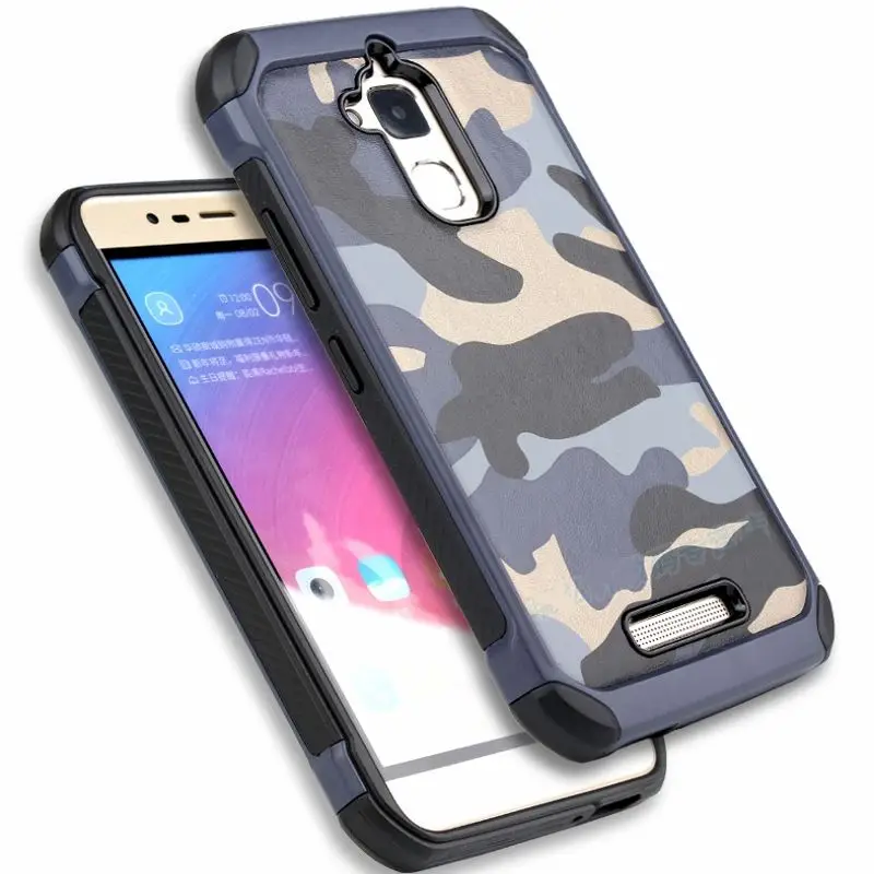 

Armor Case for Asus Zenfone 3 Max ZC520TL Cover Camouflage PC With TPU Duty Shockproof Cover for Zenfone 3 Max ZC520TL Case Pen