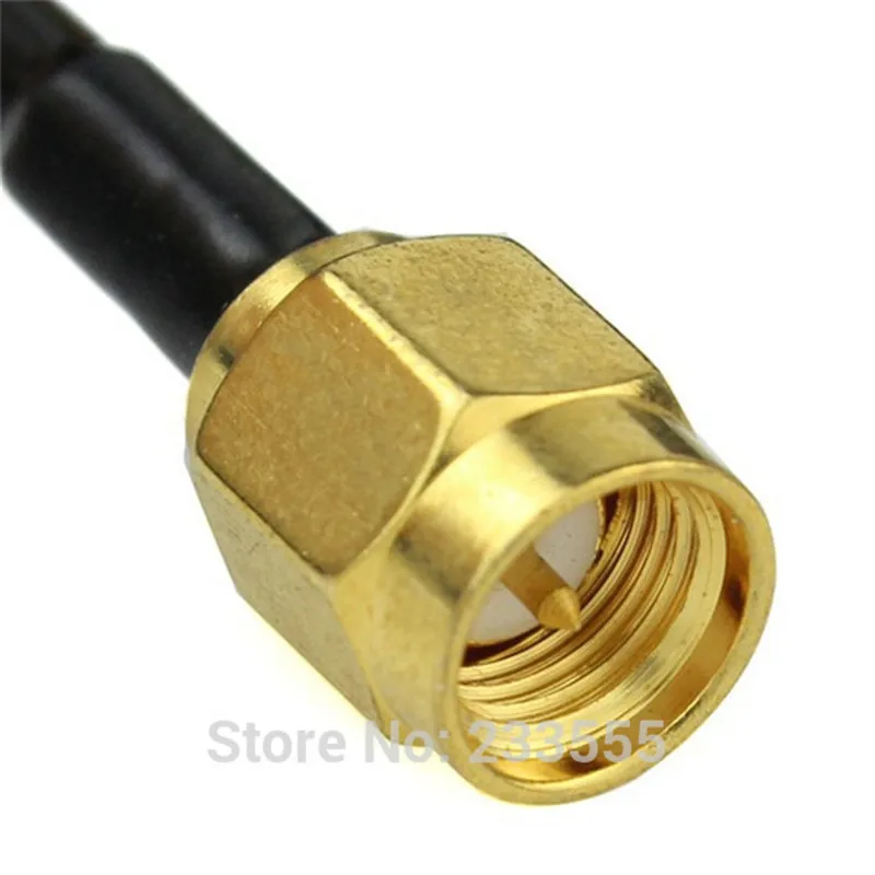 Cabo para Rádio Nova Nagoya Montar Clipe Janela Rg-174 Rb-clp - u Sma-m 3m Sma Connector 7 NOVA NAGOYA Montar Clipe Janela RG-174 RB-CLP