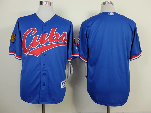 cubs jersey blank