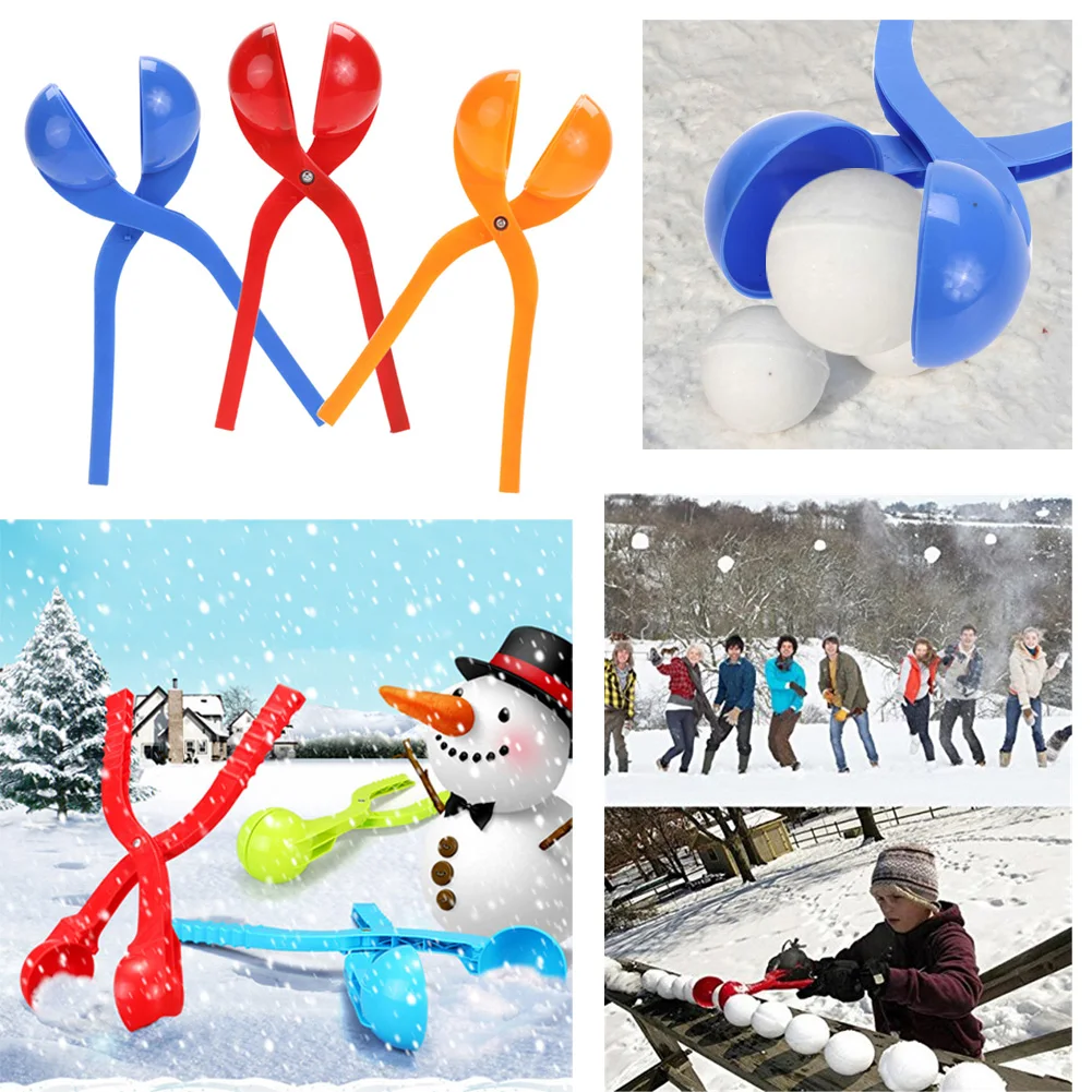 Winter Snow Ball Maker Sand Mold Tool Kids font b Toy b font Lightweight Compact Snowball