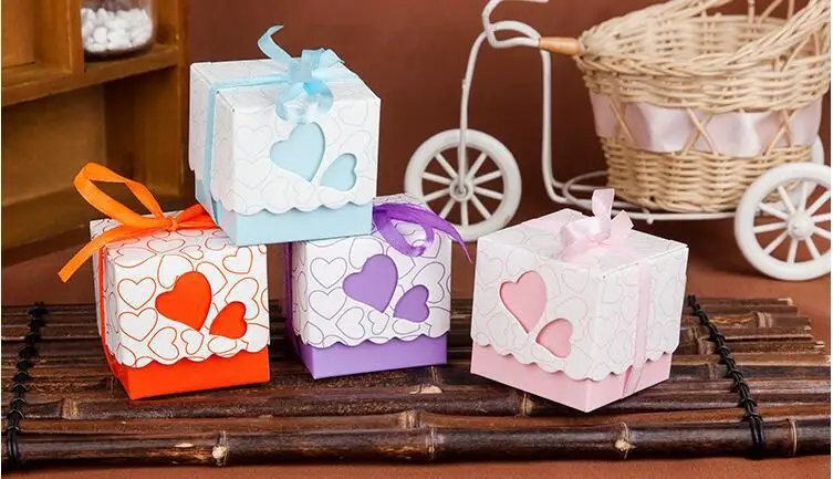 

3000pcs/lot Casamento Candy box/Bombonera/candy jar, candy packaging/wedding gift/cart/chocolate box, heart bonbonniere