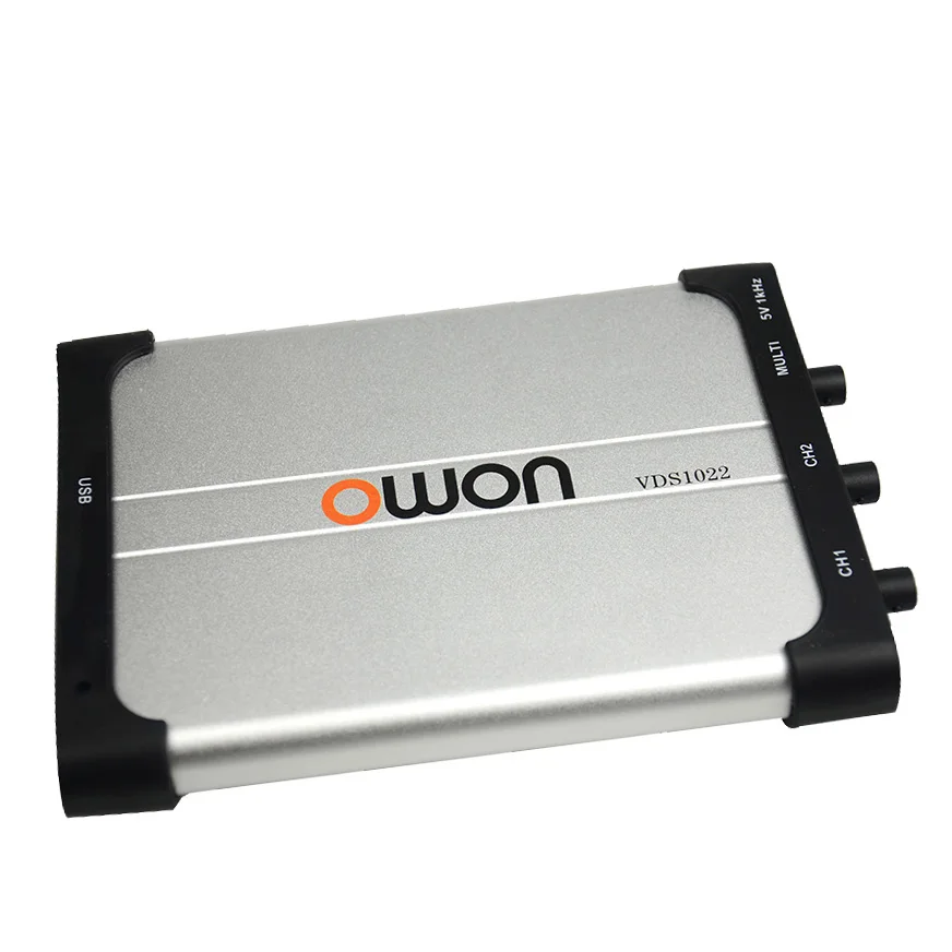 Owon VDS1022 2x25 МГц 100 мс/с ПК USB млн 1GS цифровой осциллоскоп MIT Изоляция 2+ 1 каналы Глубина памяти 5 K