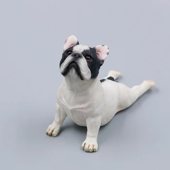 

New French Bulldog Simulation Dog Model Cattle Ornaments Car Products Simulation Model Home Crafts Ornaments Car Decoration