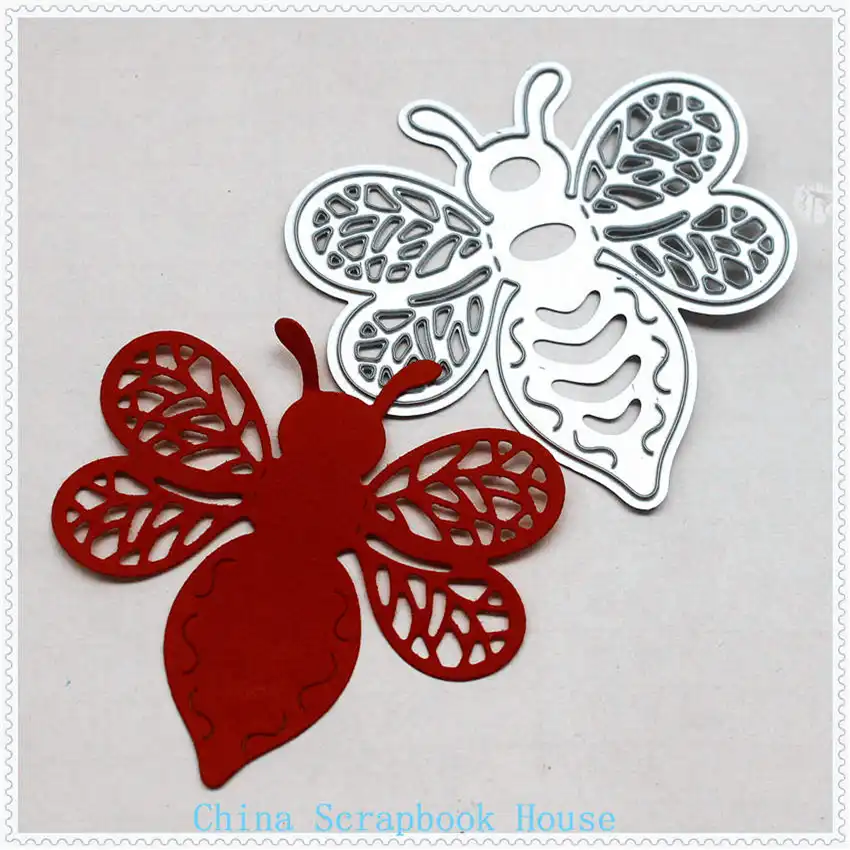 Bamboo-copter Metal Cutting Dies Stencil For Scrapbooking Paper Cards