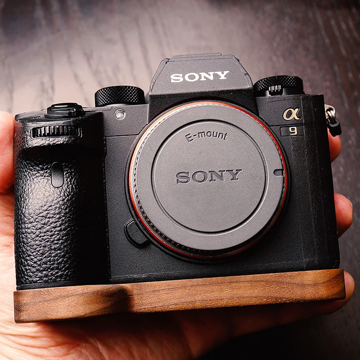 Грецкий орех деревянная рукоятка пластина Кронштейн для sony a9 A7m3 A7RIII ILCE-7RM3 A7R MKIII