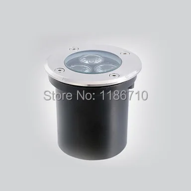 Subterrânea com Praça Luzes do Projeto em pé Led de Luz Lote Paisagem Lâmpada Enterrado Luzes 3 w Estrada 5 Pçs - Led 7 luzes 3 w led de luz subterrânea