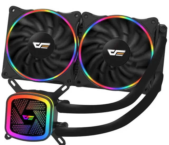Darkflash Water Cooling Cpu Cooler 120 240 360 Pc Computer Rgb Fan Integrated Water Cooling For Lga 775 115x Am2 Am3 Am4 Amd Fans Cooling Aliexpress