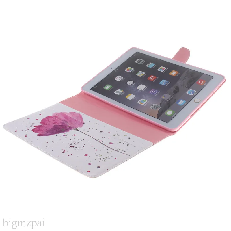 PU Leather Wallet Flip Case For Apple Air 2 Case For Apple Ipad 6 Folio Stand Tablet Cover 9.7 Inch Protector Skin Fundas Coque (23)