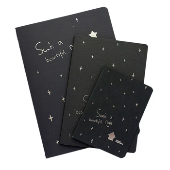 

Creative Black Paper Notebook Diary Notepad 16k 32k 56k Sketch Graffiti Notebook For Drawing Painting Office School Stationery